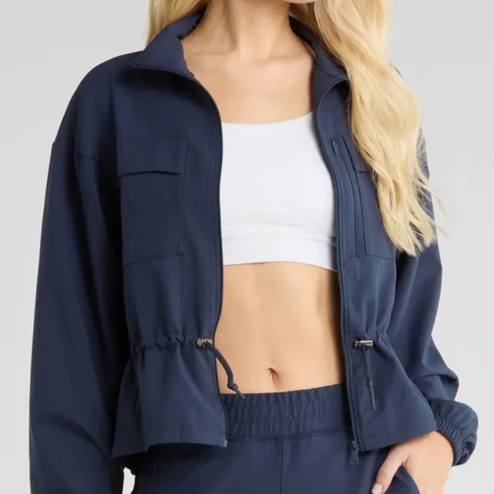 Beyond Yoga Navy Jacket